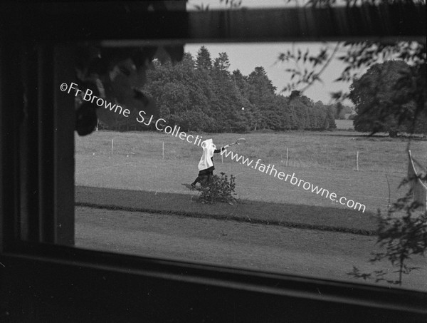 NUNS FROM WINDOW OF MOUNT ST ANNE'S